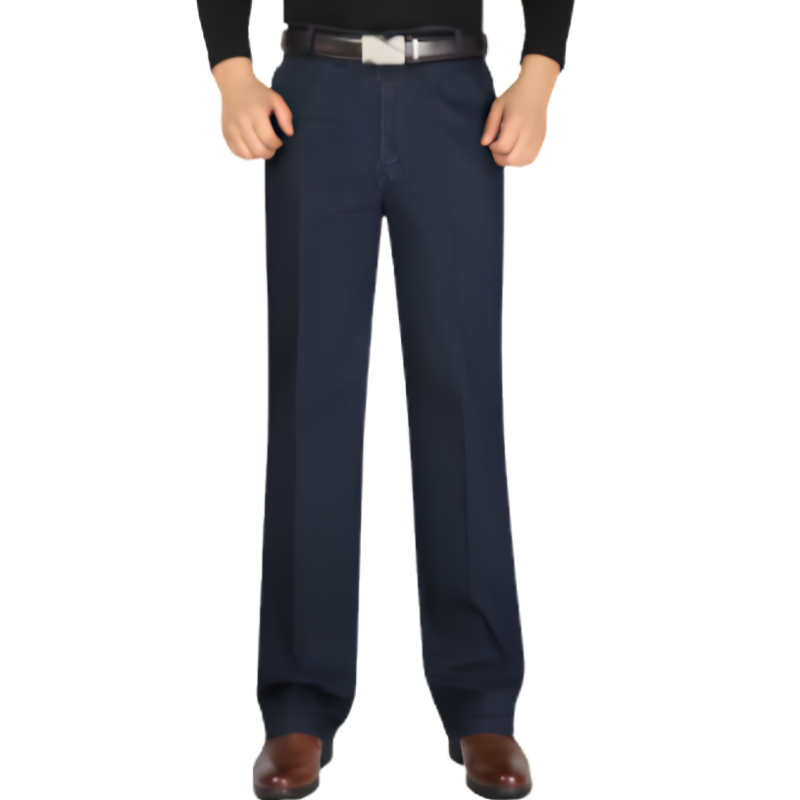 Icone™ RetroJeans: Herres Højtaljede Tilfældig Retro Jeans