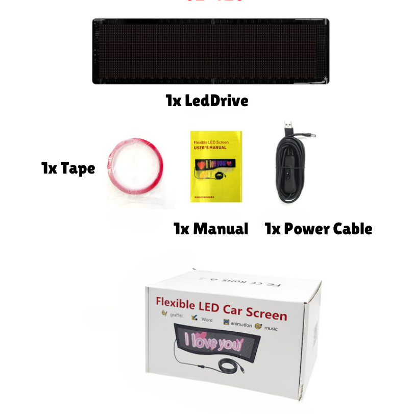 Ledsen™ LedDrive - Køretøj LED Panel Vise