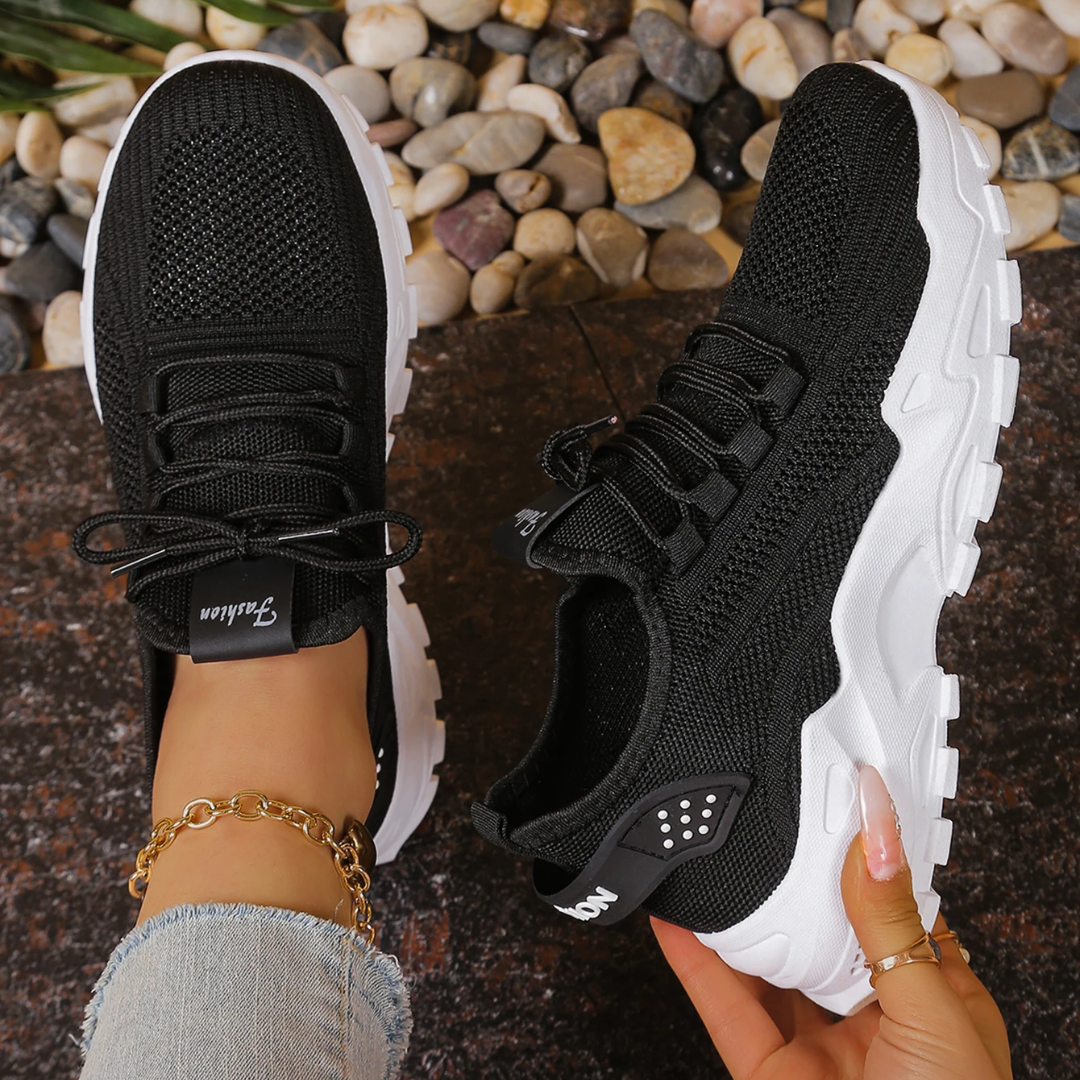 Happy™ BreathableSneakers: Kvinders Mesh Sports Åndbare Sneakers