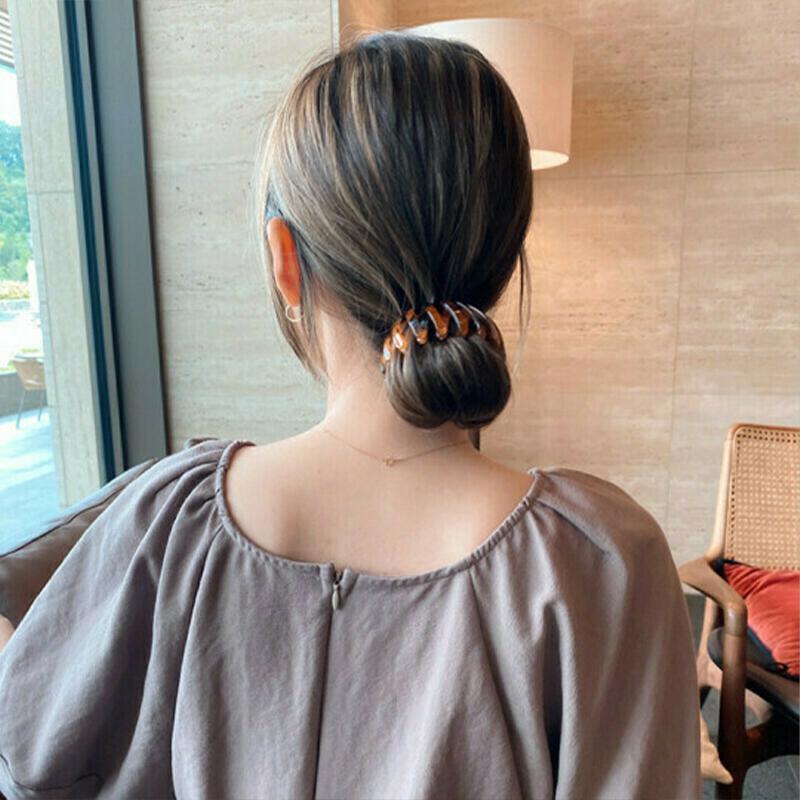 Rose® HairBun 1+1 GRATIS: Dovne Kvinder Hår Knold Holder