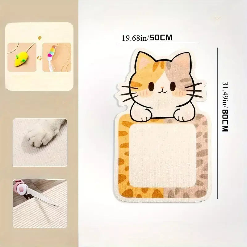 Catfri® ScratchingSticker: Smart Nem Katte Mat Kradsemærke