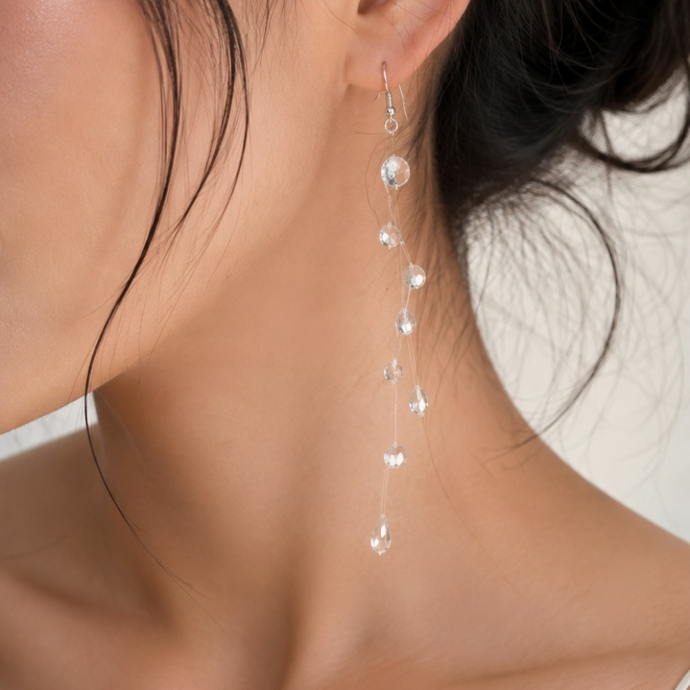 Jewelance™ DewdropJewelry - Elegant Minimalistisk Dugdråbe Smykkesæt