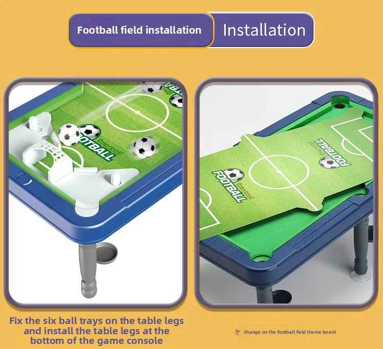Kletshuts™ MiniArena: Ultimativt 6-I-1 Bærbart Mini Arena Underholdningsbræt
