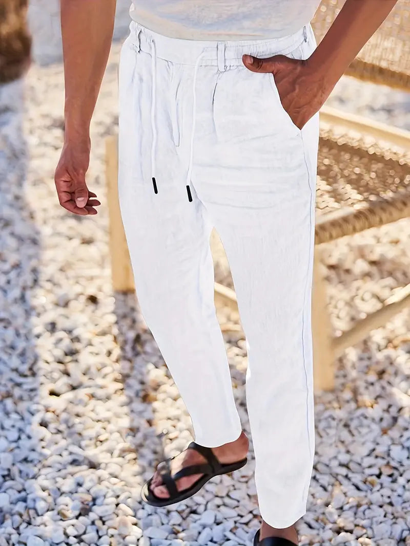 Icone™ ComfyPants: Casual Bukser Med Snøre I Taljen Til Mænd