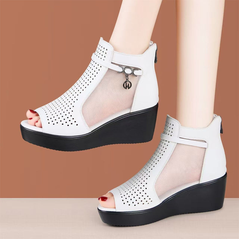 Happy™ FlexiSandals : Åndbar Komfort Og Elegant Fleksibel Stil Sandaler