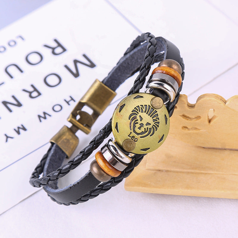 Jewelance™ ZodiacBracelet 1+1 GRATIS: Justerbart Vintage Charme Stjernetegn Armbånd
