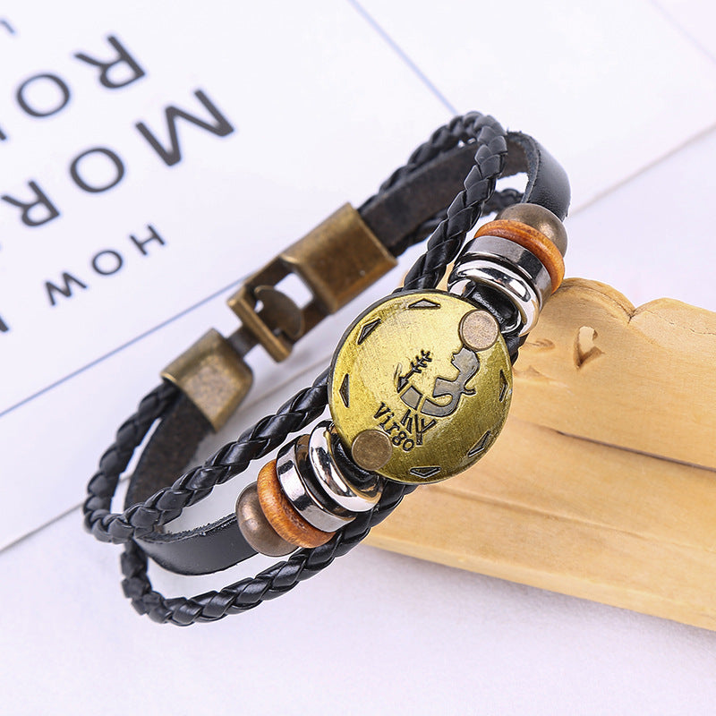 Jewelance™ ZodiacBracelet 1+1 GRATIS: Justerbart Vintage Charme Stjernetegn Armbånd