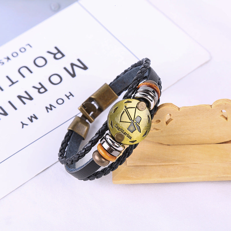 Jewelance™ ZodiacBracelet 1+1 GRATIS: Justerbart Vintage Charme Stjernetegn Armbånd
