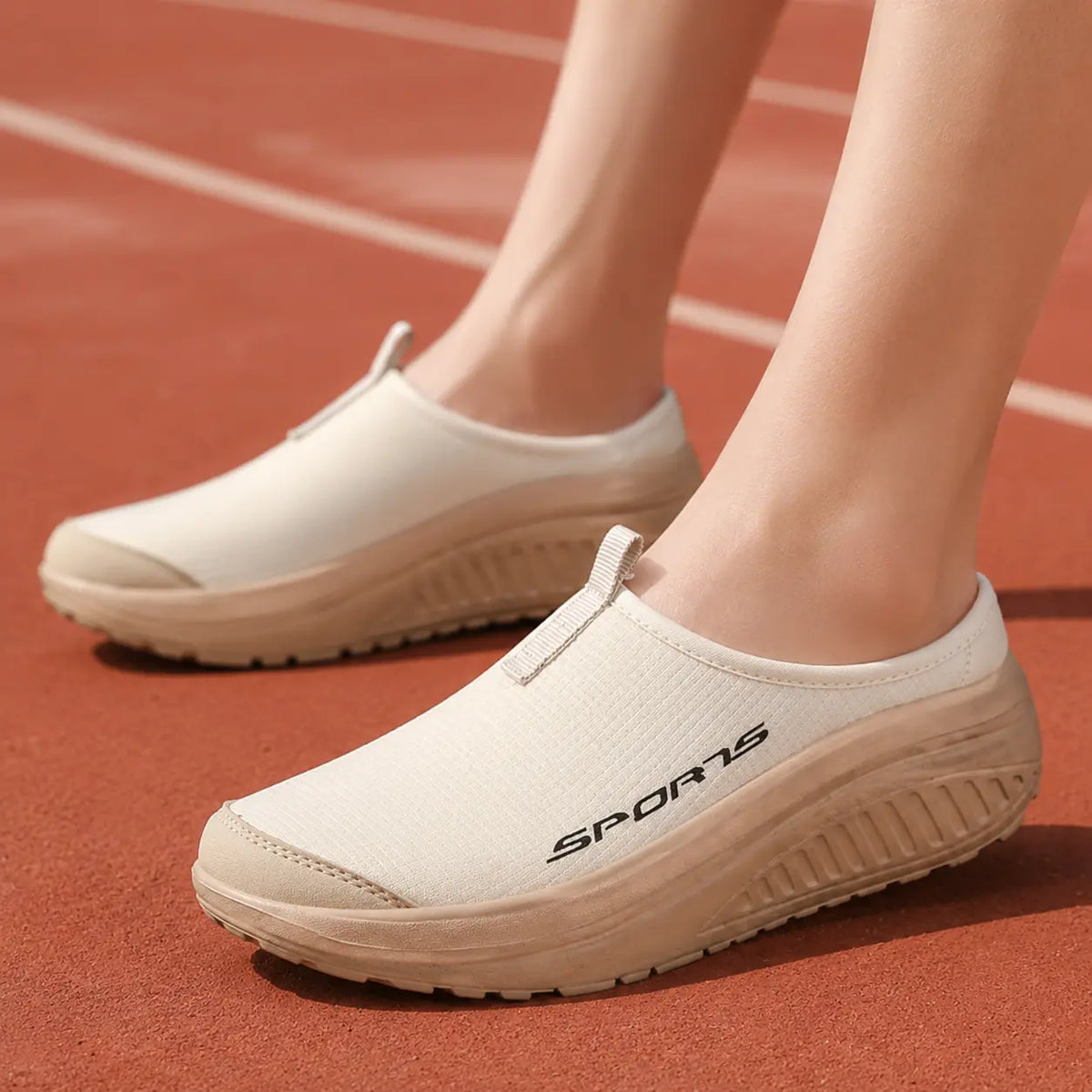 Ortopædiske slip-on hjemmesko med lukket tå til damer