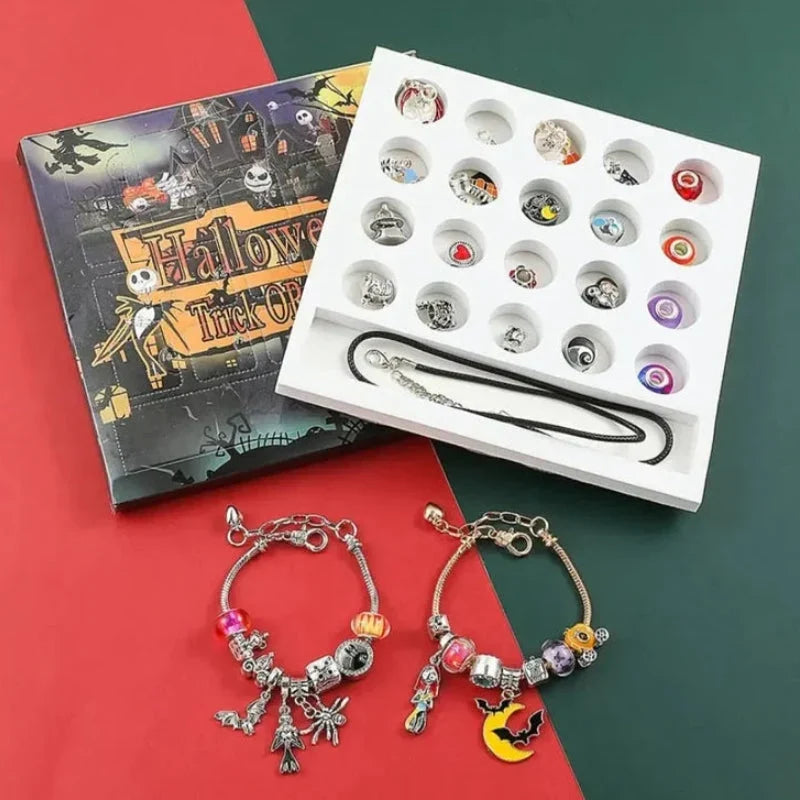 Jewelance™ HalloweenCharms - Halloween Advent Kalender Spooky Charme Armbånd