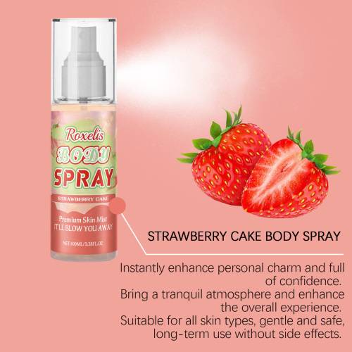 Jordbærkage bodymist
