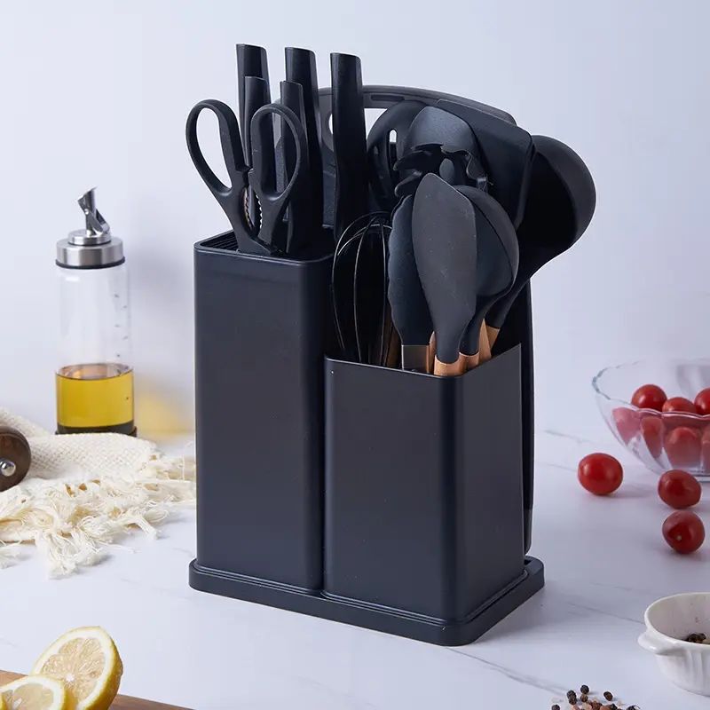 Globetrek° KitchenwareSet: Varmebestandige Kogeredskaber Silikone Køkkenredskabsæt