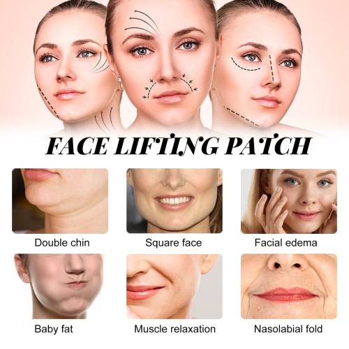 Usynlige V-face-lift strimler