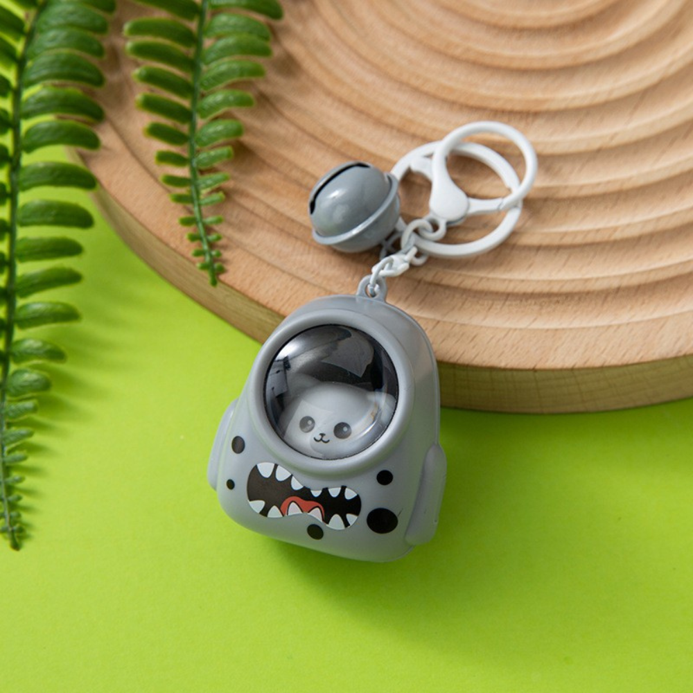 AstronautKeychain 1+1 GRATIS: Glødende Sødt Astronaut Dyr Nøglekæde