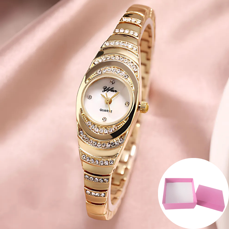 Jewelance™ ElegantWatch: Elegant Moderne Dameur Med Gaveæske
