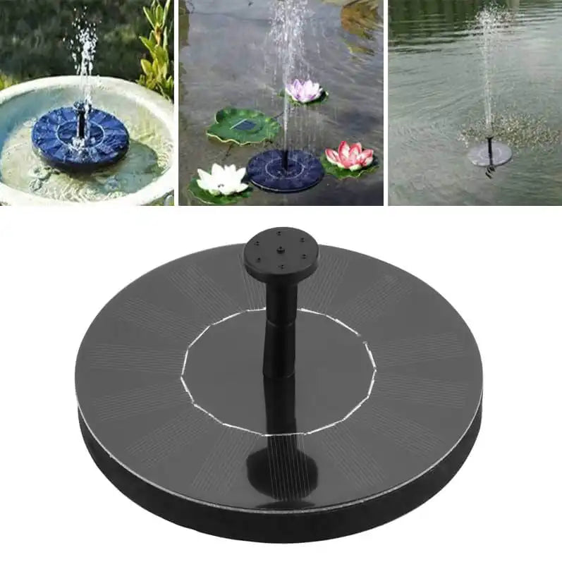 SolarFountain - Udendørs Solvandpumpe Flydende Havefontæne