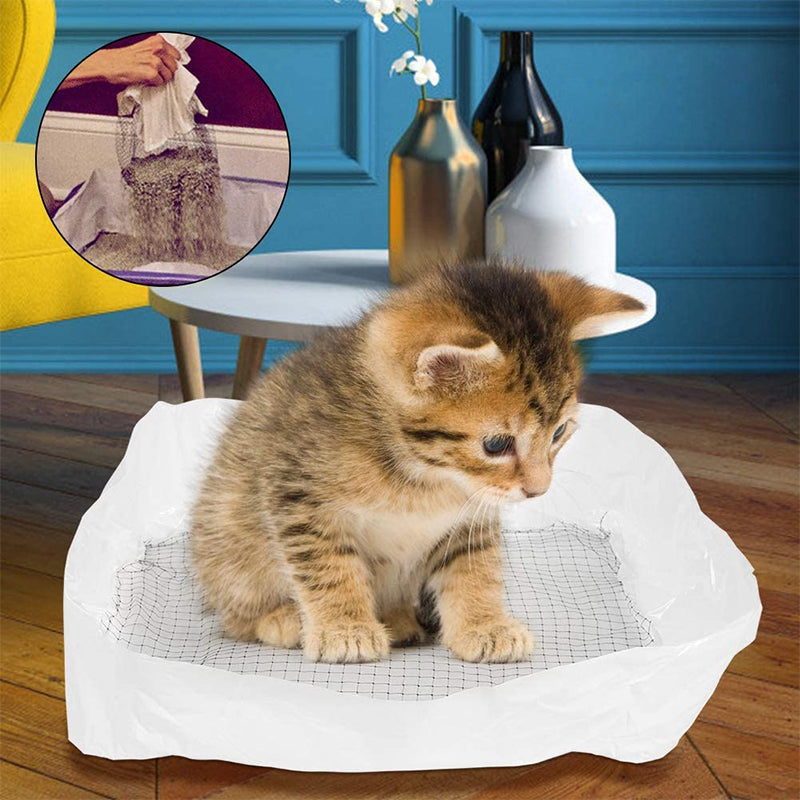 Catfri® WasteFilter 1+1 GRATIS: Genanvendelige Katte Strø Liners Til Affald Fjernelse