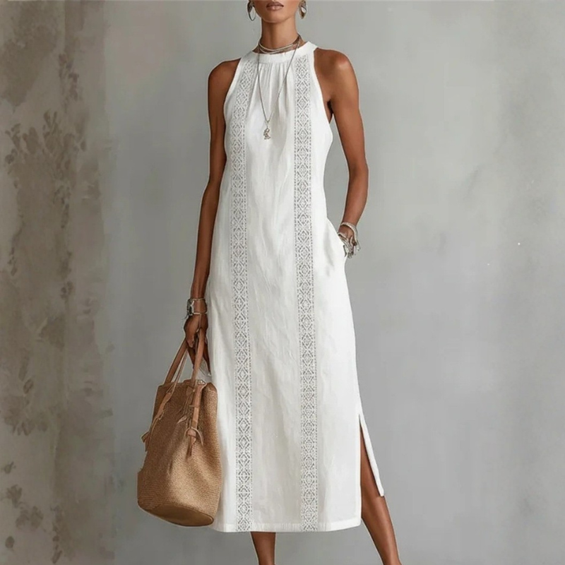 Icone™ HalterDress - Elegant Casual Komfortabel Fit Mode Halter Midi Kjole