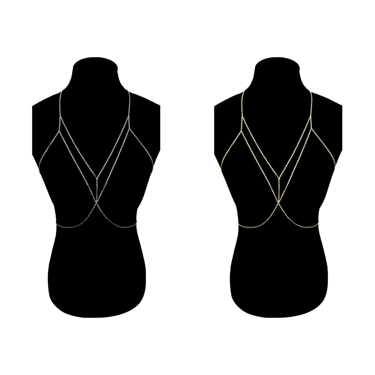 Jewelance™ BodyChain 1+2 GRATIS - Sexy Lagdelt Kæde BH Tilbehør
