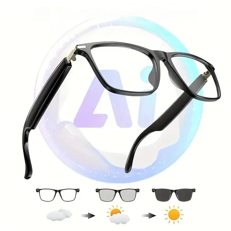 SmartGlasses™ - Multifunktionelle Smarte Livsstilsbærbare Audio- og Oversættelsesbriller