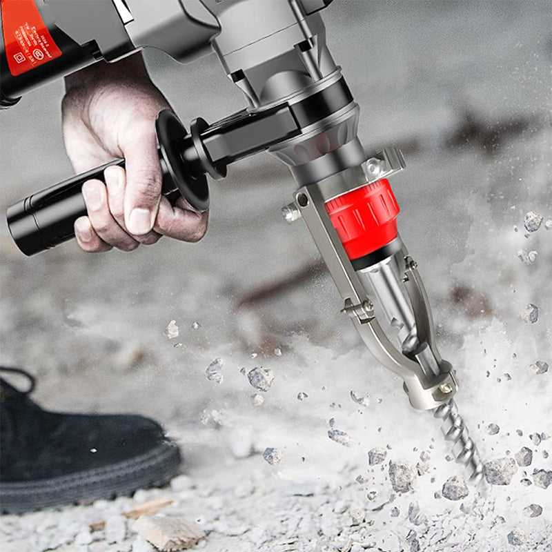 DrillBracket - Træbearbejdning Firkantet Hul Bor Bits Adapter Beslag