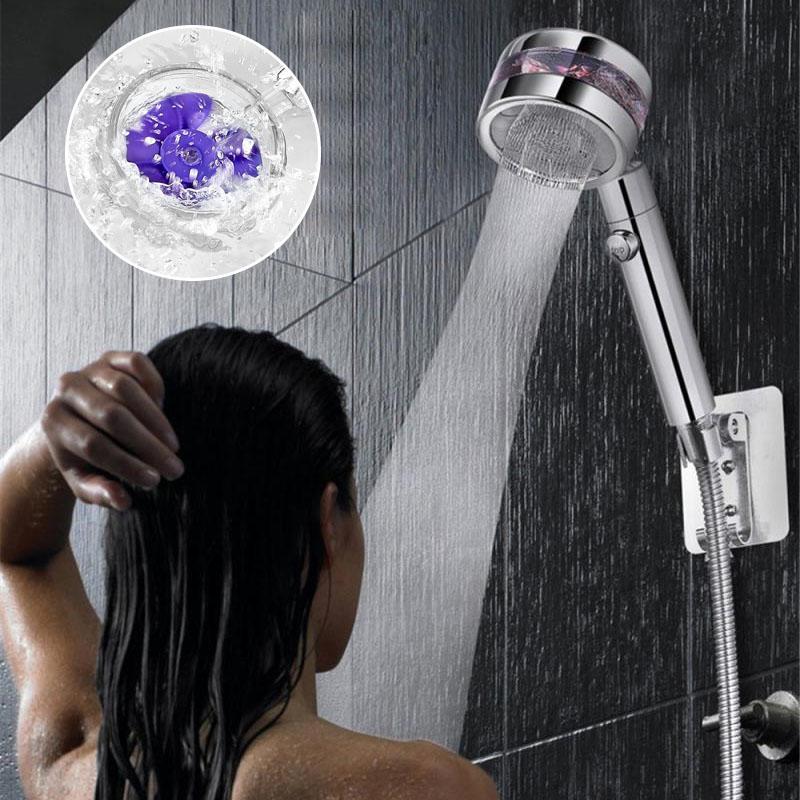 Borhe® SpinShower: 360° Roterende Højtryk Bruser Hoved