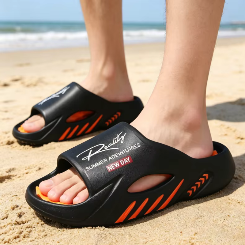Happy™ CloudSlippers: Komfortable Skridsikre Skybløde Slippers Til Mænd