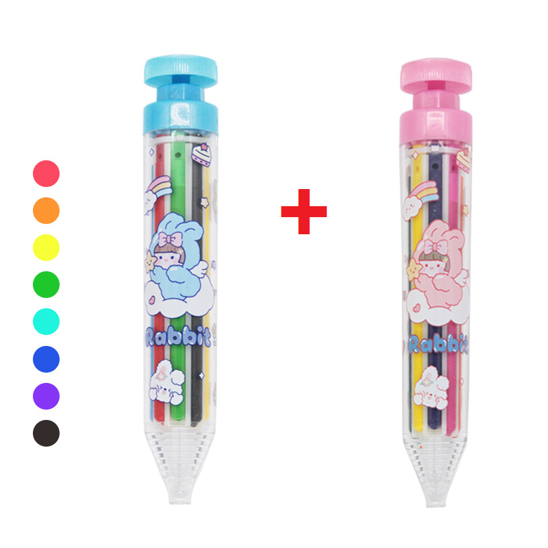 Kletshuts™ MagicCrayons - 8-i-1 Farverige Kreative Farveblyanter