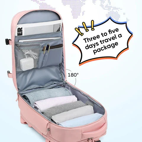 Icone™ TravelPack: Stor Holdbar og Vandtæt Rejser Rygsæk