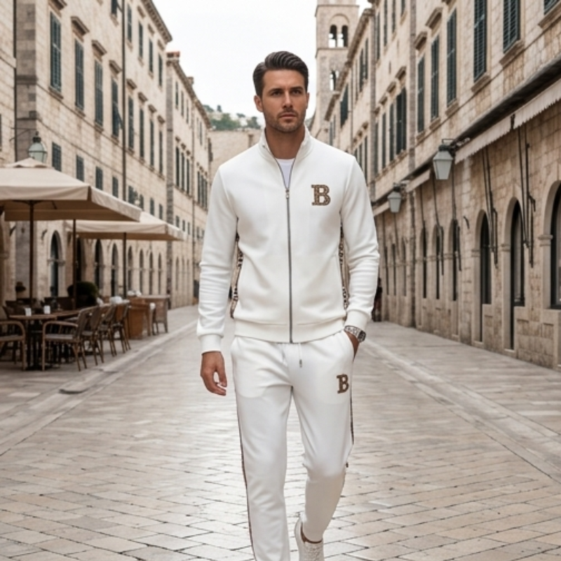Icone™ StylishTracksuit - Premium Hverdags Stilfuld Tracksuit Sæt