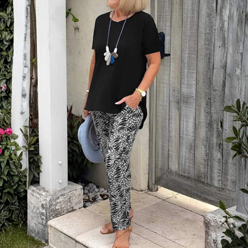 Icone™ SimpleOutfit - Komfortabelt To-Delt Simpelt Outfit Sæt