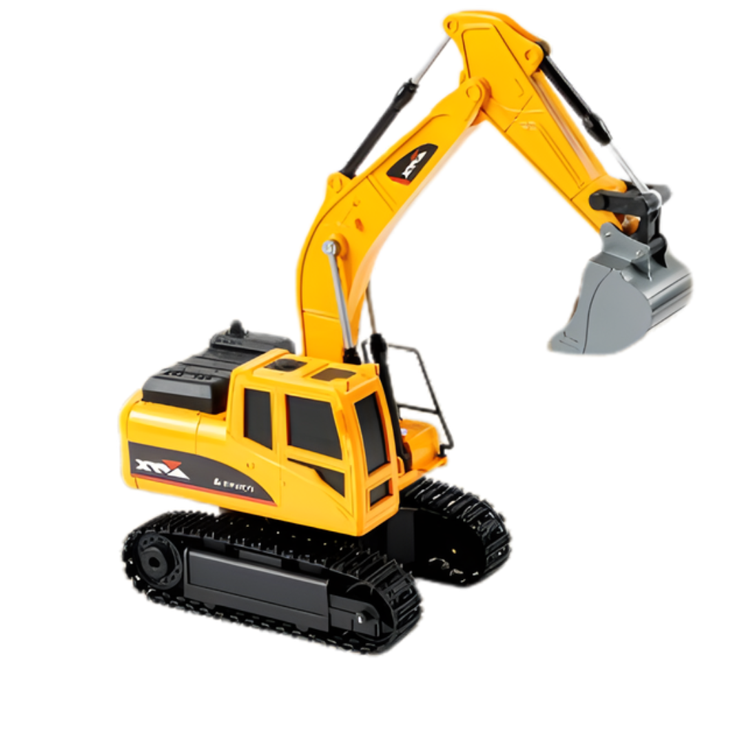Kletshuts™ ExcavatorToy: Fjernbetjening Børn Gravemaskine Legetøj