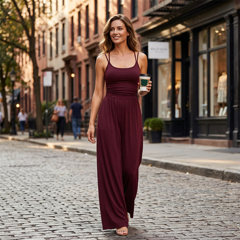 Icone™ JumpsuitStrap: Casual Strap Style Sommerklar Jumpsuit
