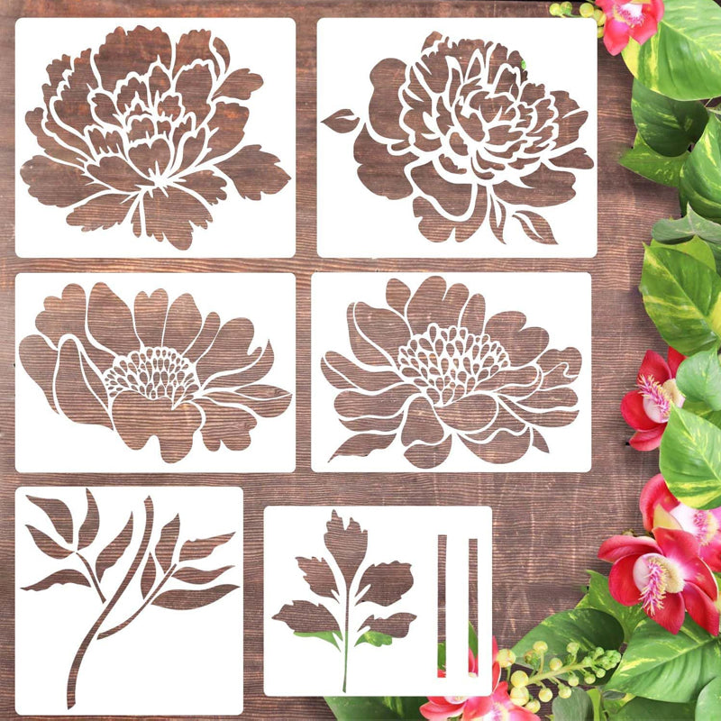 FlowerDecor - DIY Blomster Stencil Dekoration