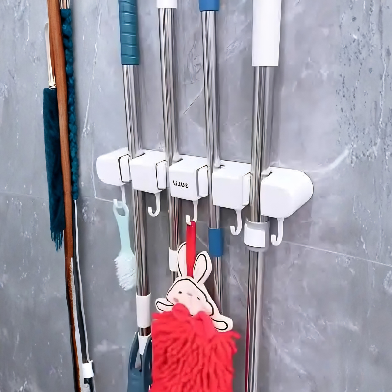 GlideHold® AdhesiveHooks 1+1 GRATIS: Multi-Brug Stærk Klæbende Holder Kroge