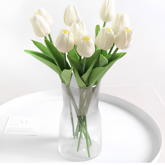 ArtificialTulips: Realistisk Skønhed Kunstig Blomsterdekoration Tulipansæt