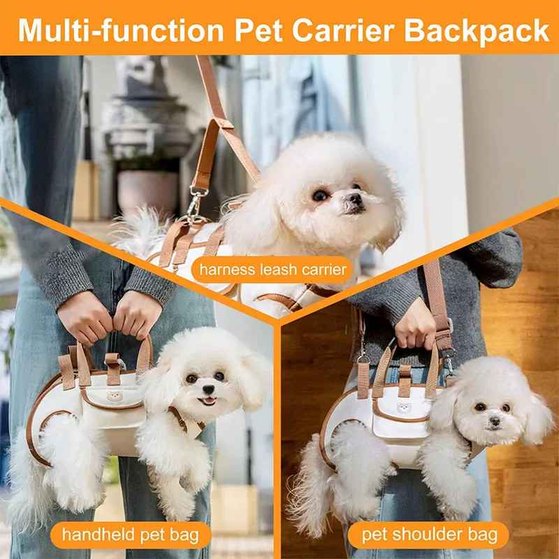 DogCatFri™ PetSling: Ventileret Crossbody Rejse Klar Kæledyr Slynge