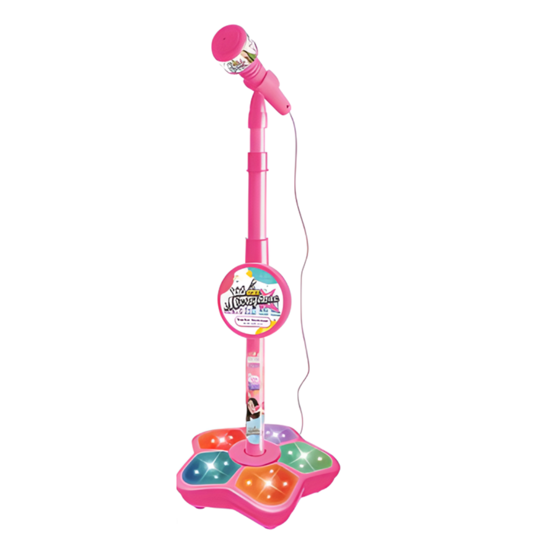 Kletshuts™ MicrophoneStand - Interaktivt Musik Karaoke Mikrofon Stativ Til Børn