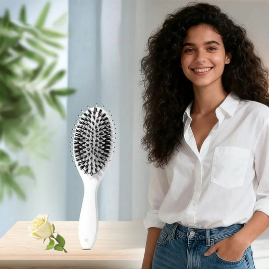Rose® BristleBrush: Blid Børste Med Komfortabelt Greb Til Hverdagsbrug