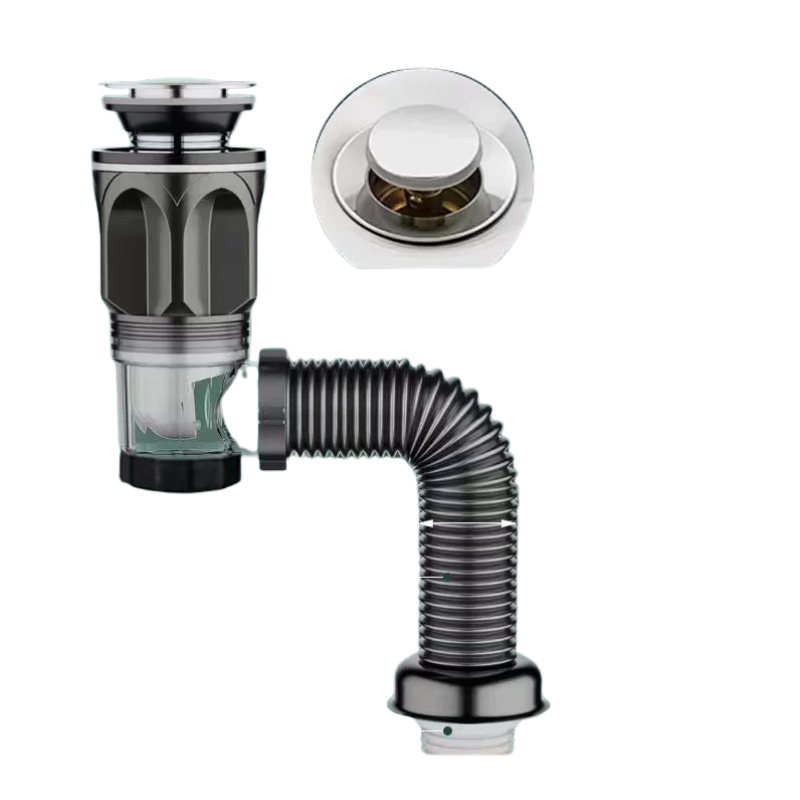 Globetrek° DrainPipe 1+1 GRATIS - Universelt Anti-Lugt Anti-Stop Telescopisk Dræn Rør System