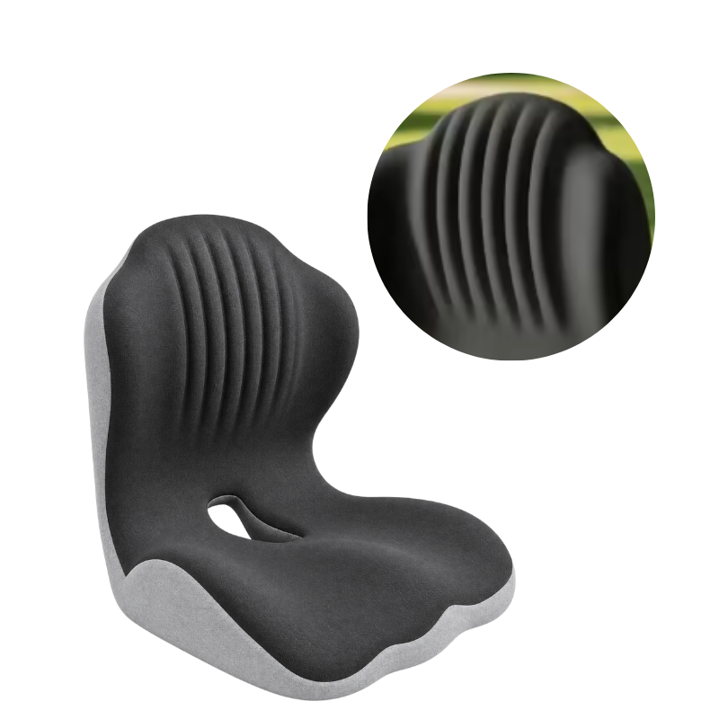 UltiFurni® ErgonomicCushion - Komfortabel Sæde Ergonomisk Pude