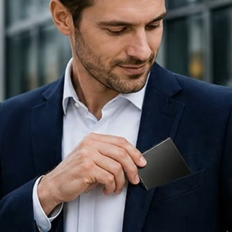 CardCase 1+1 GRATIS: Sikker 10-Slot RFID-Beskyttelse Kortholder