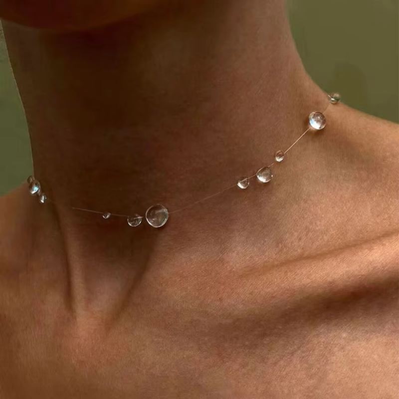 Jewelance™ DewdropJewelry - Elegant Minimalistisk Dugdråbe Smykkesæt