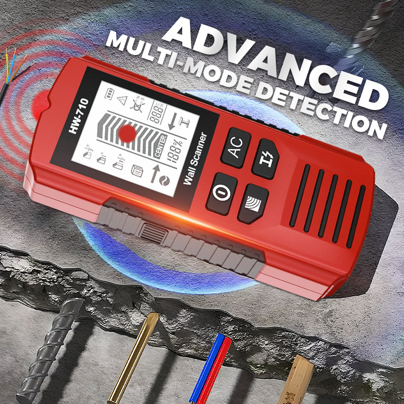 MultiDetector: Multifunktionel Metal Detektor Og Vægscanner, Nem At Bruge