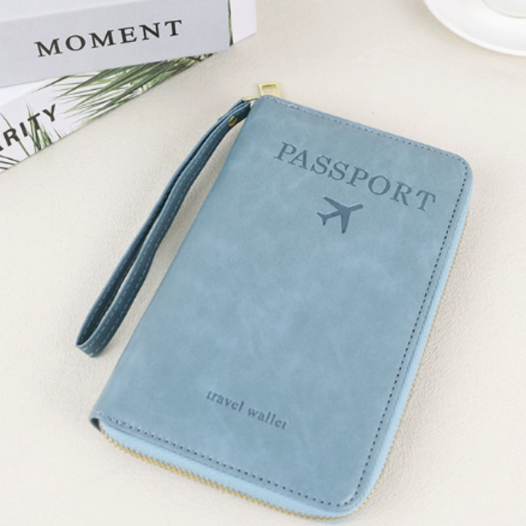 Icone™ TravelWallet 1+1 GRATIS: Alt I Én Pasholder Og Rejsetegnebog