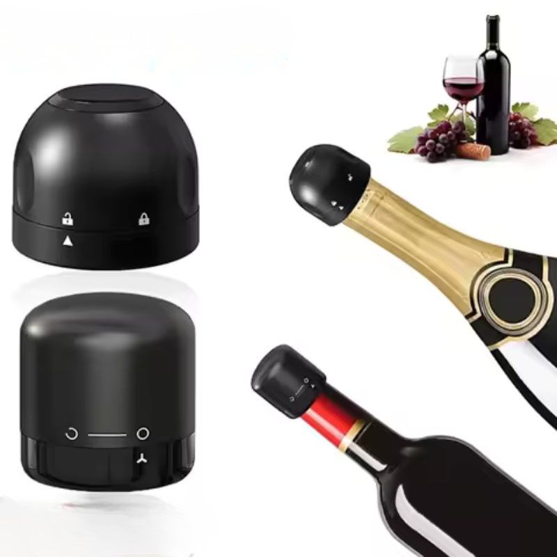 Globetrek° BottleSeal 2+2 GRATIS: Genanvendelig Vin- Og Champagneflaskestopper Og Tætningsmiddel