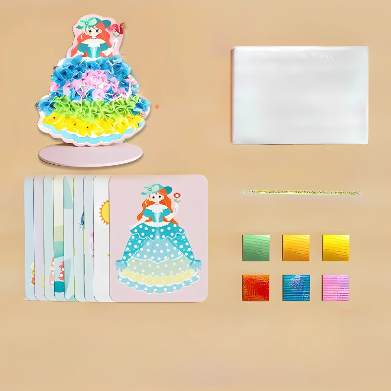 Kletshuts™ PokeArt - DIY Stikke Kunst 3D Håndværk Sæt
