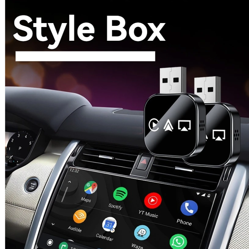 SmartPlug™ – Universel Smart Stik Trådløs CarPlay Og Android Auto Adapter