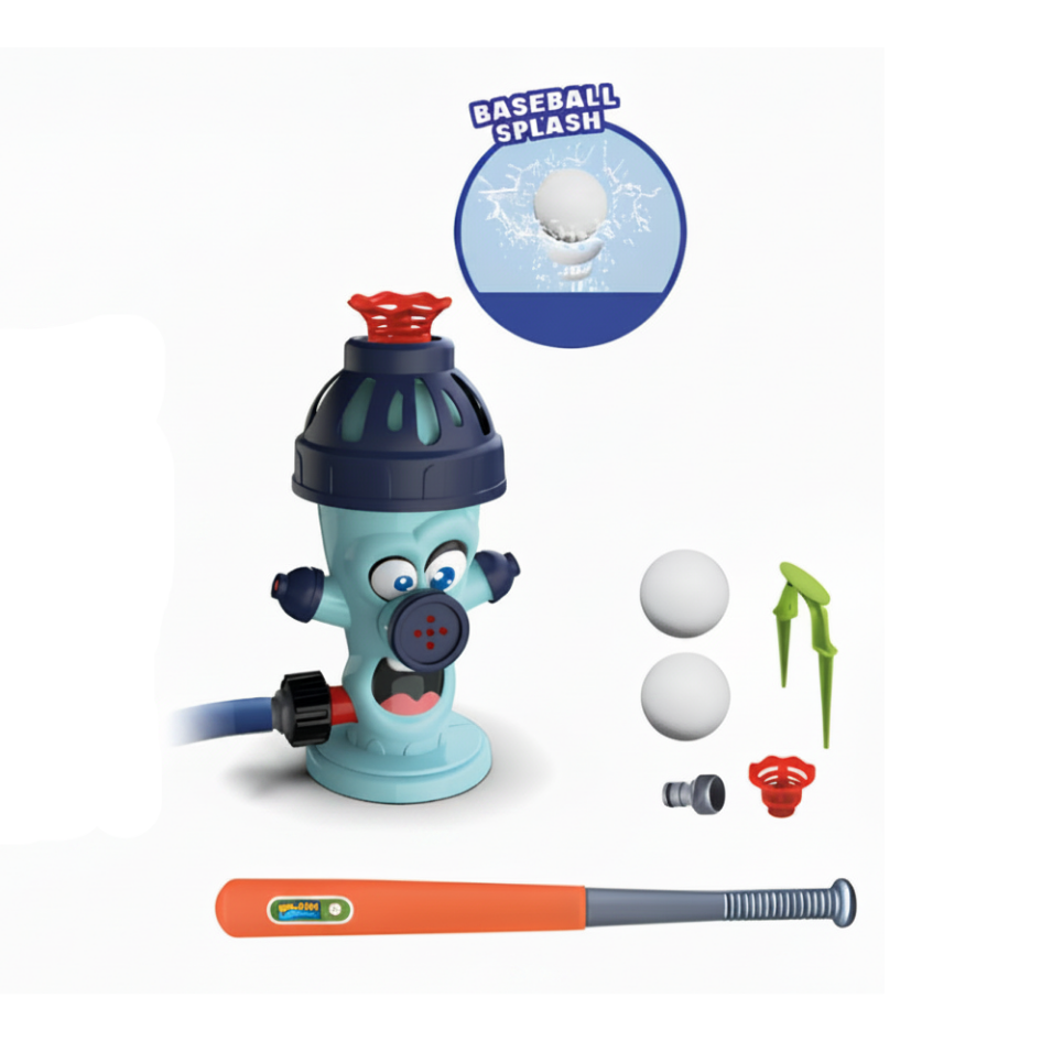 Kletshuts™ SprinklerToy - 2 I 1 Vand Sprinkler Baseball Legetøj Udendørs Leg For Børn