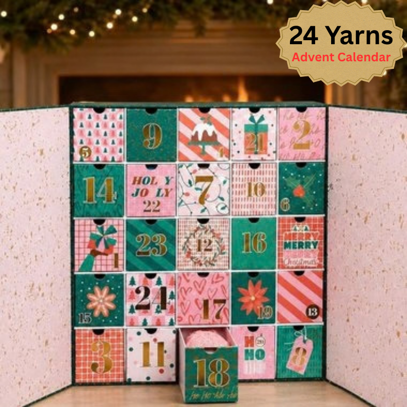CrochetCalendar: Hækling Adventskalender 24 Dage Med Kreative Juleoverraskelser